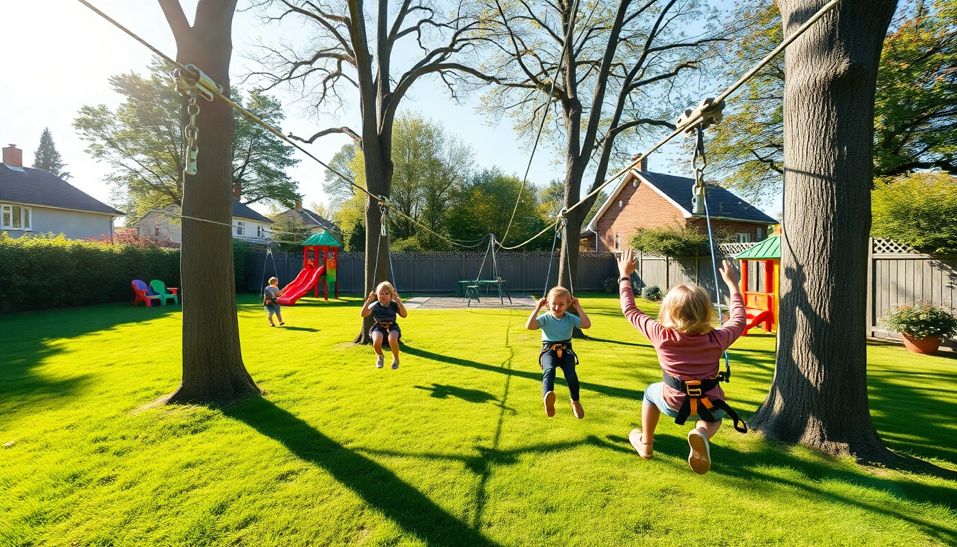 Transform Your Backyard with Exciting ZIP WIRE KITS for Family Fun